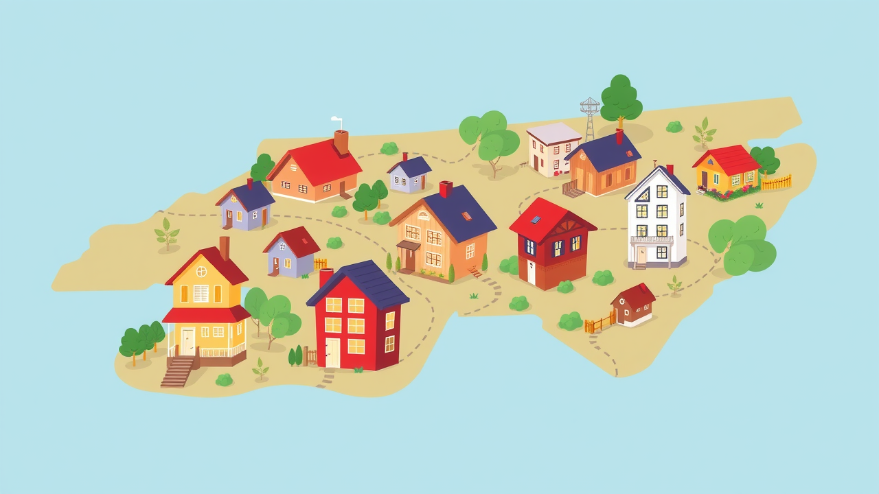 north carolina housing market trends infographic, regional prices and inventory levels for home buying in NC