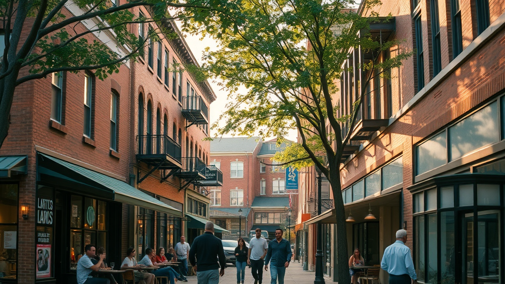 Hip urban Raleigh neighborhood, neighborhood hotspots, real estate trends, lively streets, growth, dining, boutiques