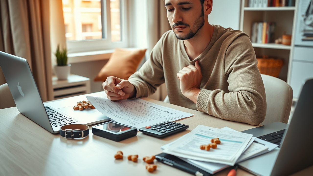 pet-friendly living in Raleigh NC, budgeting for apartments for rent, lease, calculator, pet collar, pet rent